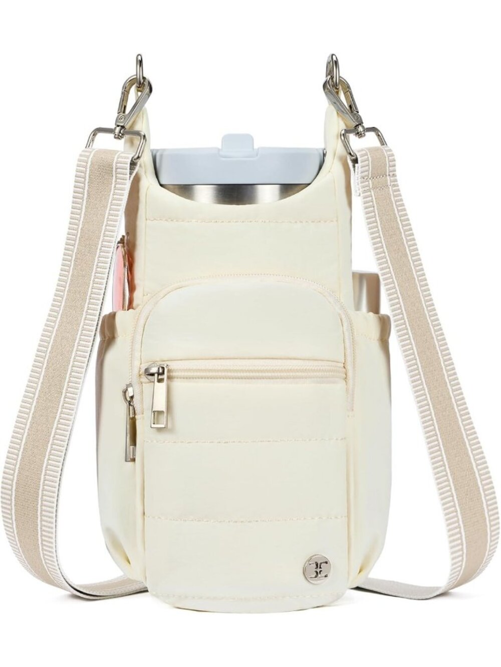 Stylish Water Bottle Holder with Strap | RFID Crossbody Bag for Women